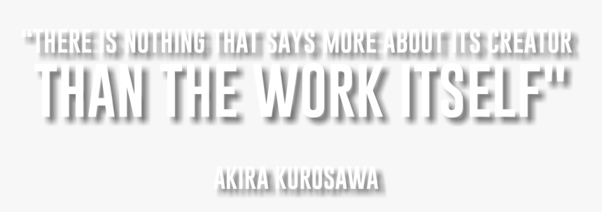 “there Is Nothing That Says More About Its Creator - Monochrome, HD Png Download