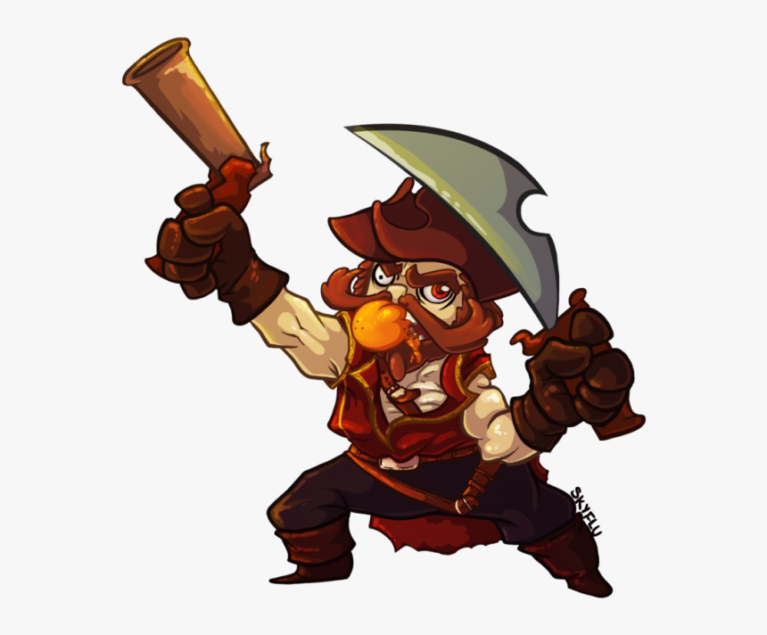 Gangplank - League Of Legends Gangplank Chibi, HD Png Download