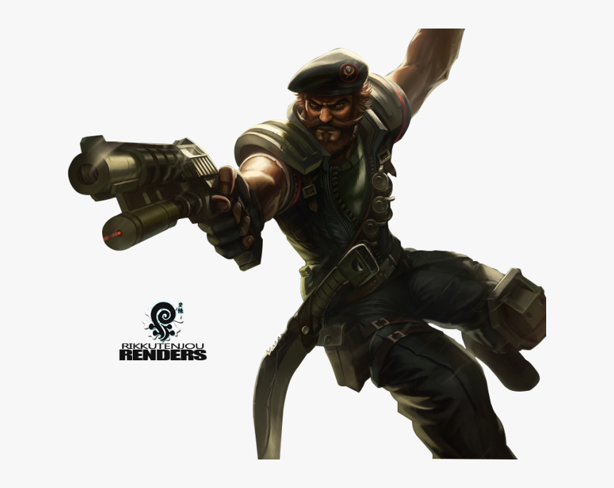 League Of Legends Render Gangplank, HD Png Download