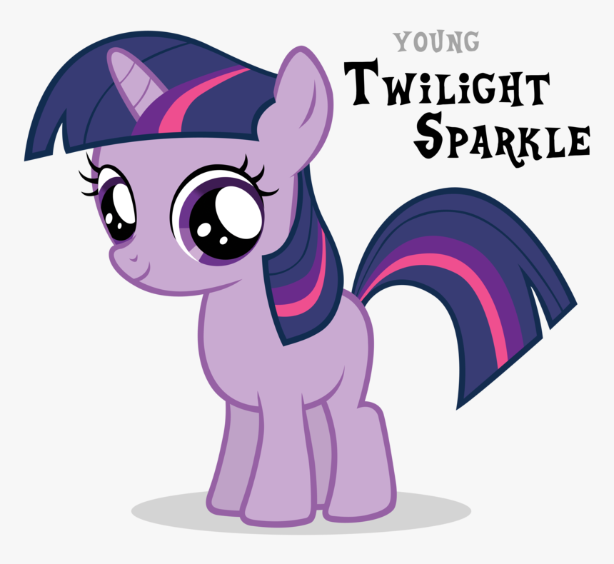 Fanmade Young Twilight Sparkle - My Little Pony Small, HD Png Download