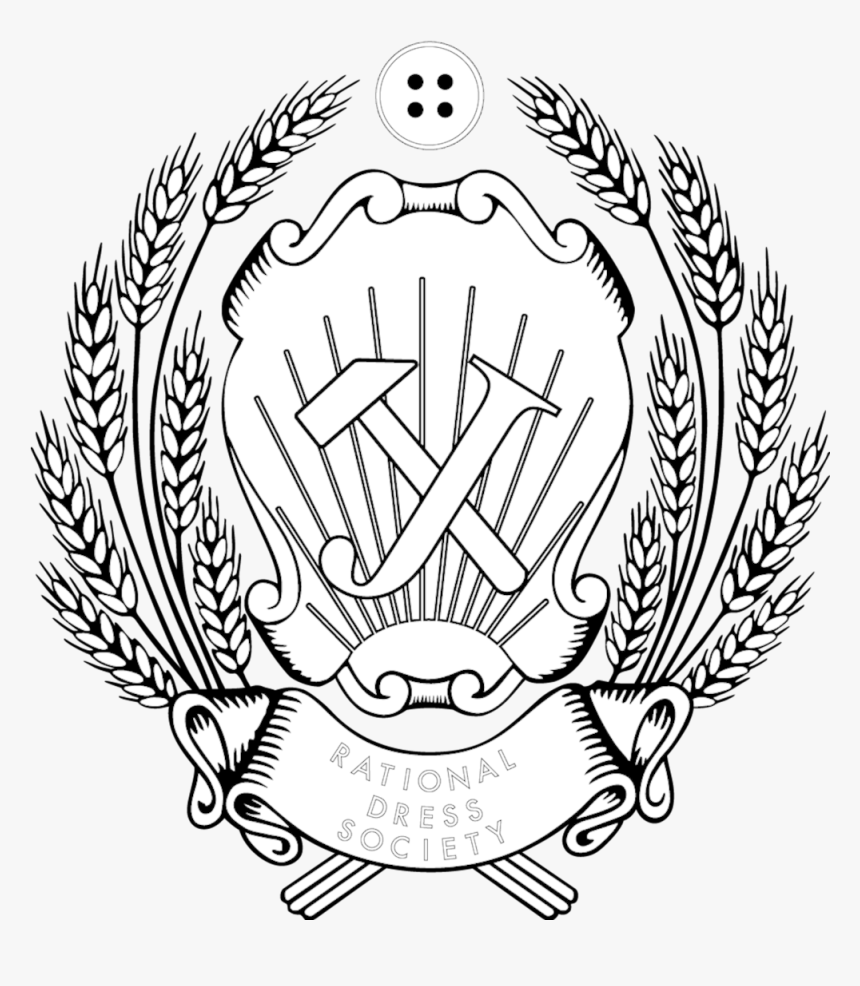 Heraldic In Black On White - Illustration, HD Png Download