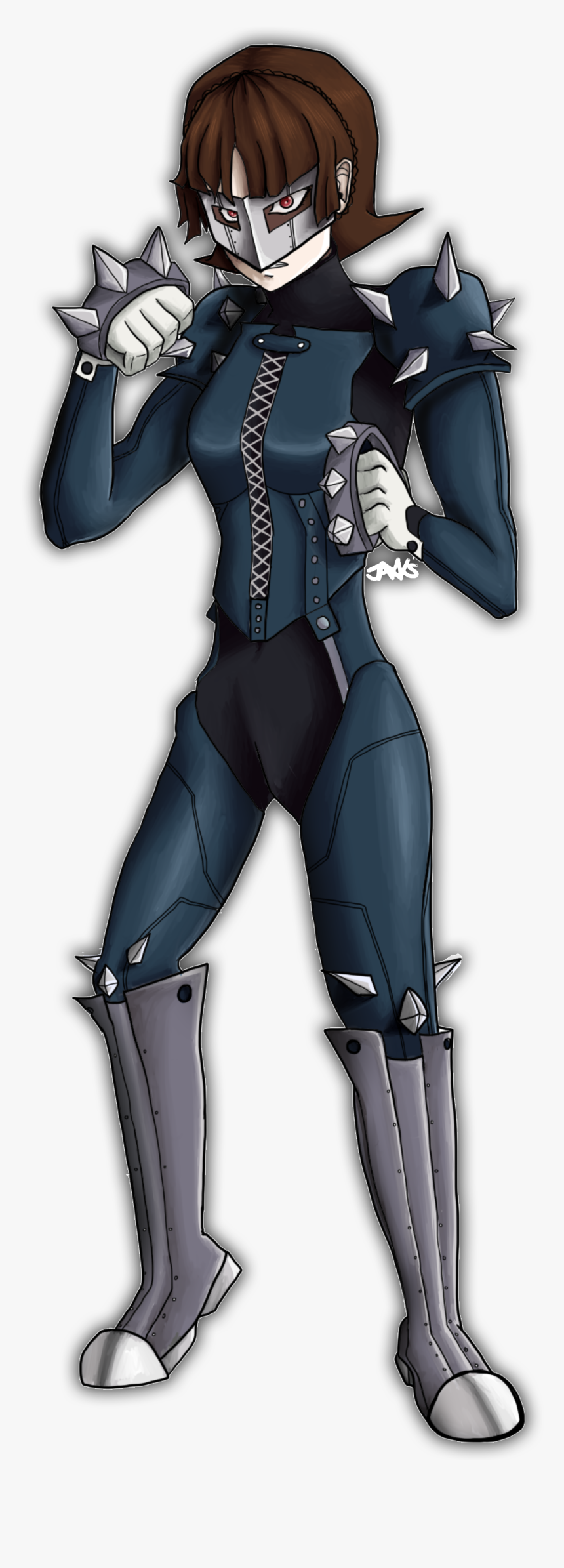 Makoto Niijima - Cartoon, HD Png Download