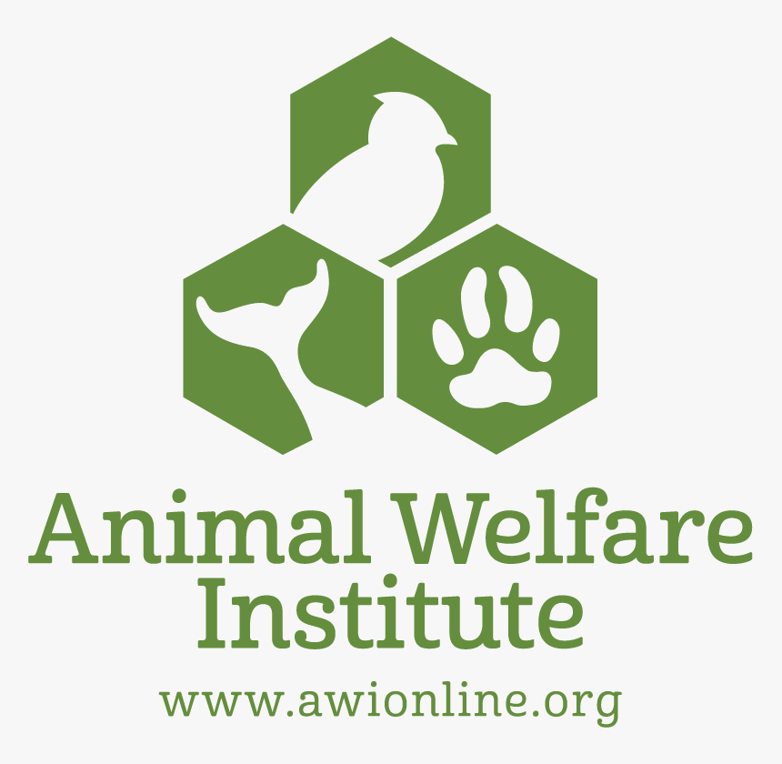 18 Awi Logo Vertical Green - Animal Welfare Institute, HD Png Download