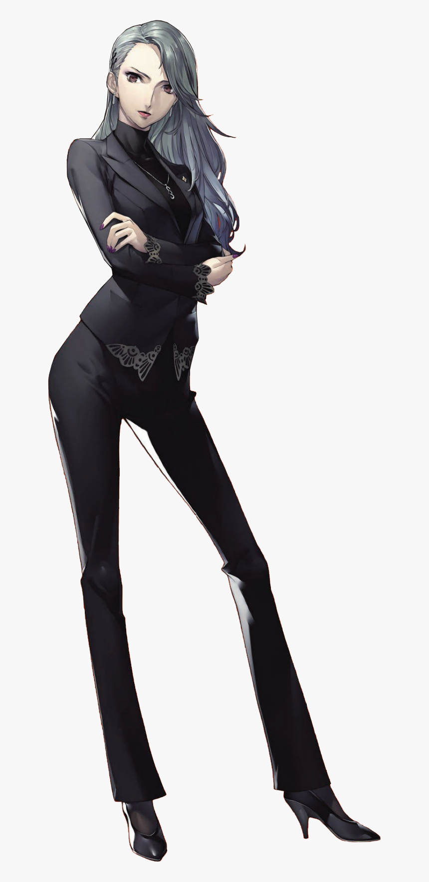 P5 - Sae Niijima Persona 5, HD Png Download