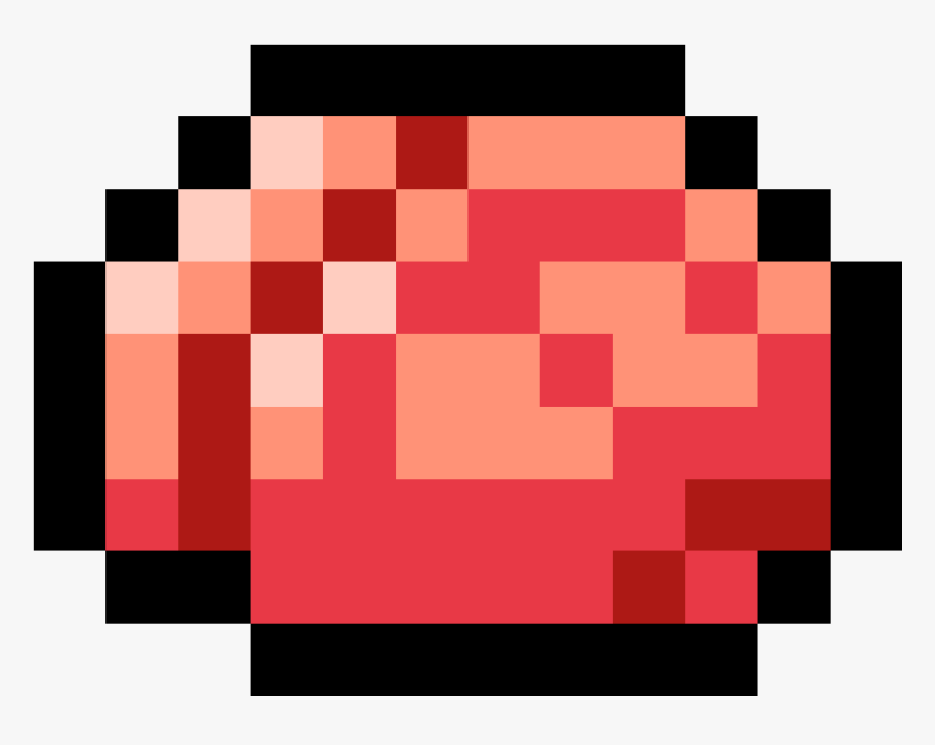 Tf2 Heavy Pixel Art , Png Download - Brain Pixel Art Png, Transparent Png