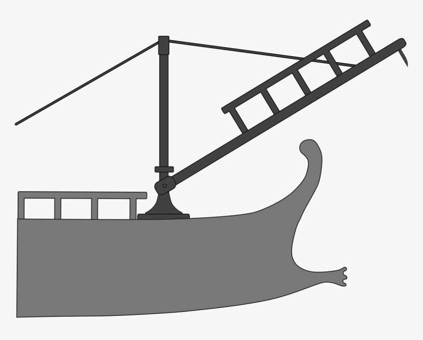 Roman Ships During The Punic Wars, HD Png Download