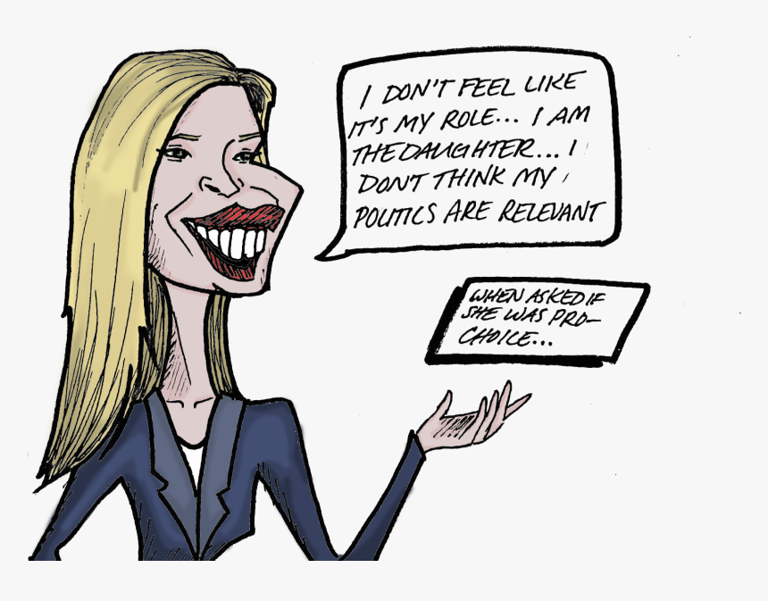 Ivanka Trump S Fake Feminism 
 Class Img Responsive - Cartoon, HD Png Download