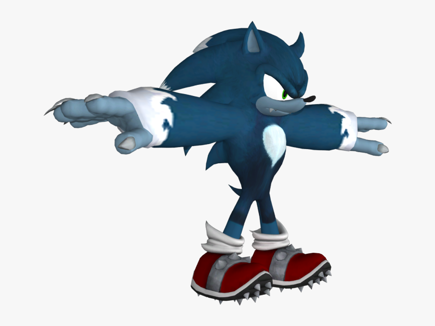 Download Zip Archive - Sonic The Werehog Ps2, HD Png Download