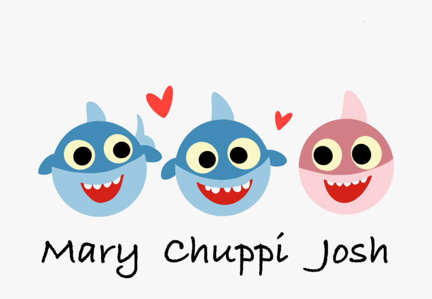 Baby Sharks Doo Doo Doo Doo Animal Illustration Animal - Smiley, HD Png Download