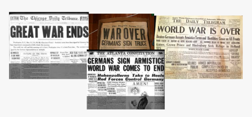 Picture - End Of World War 1, HD Png Download