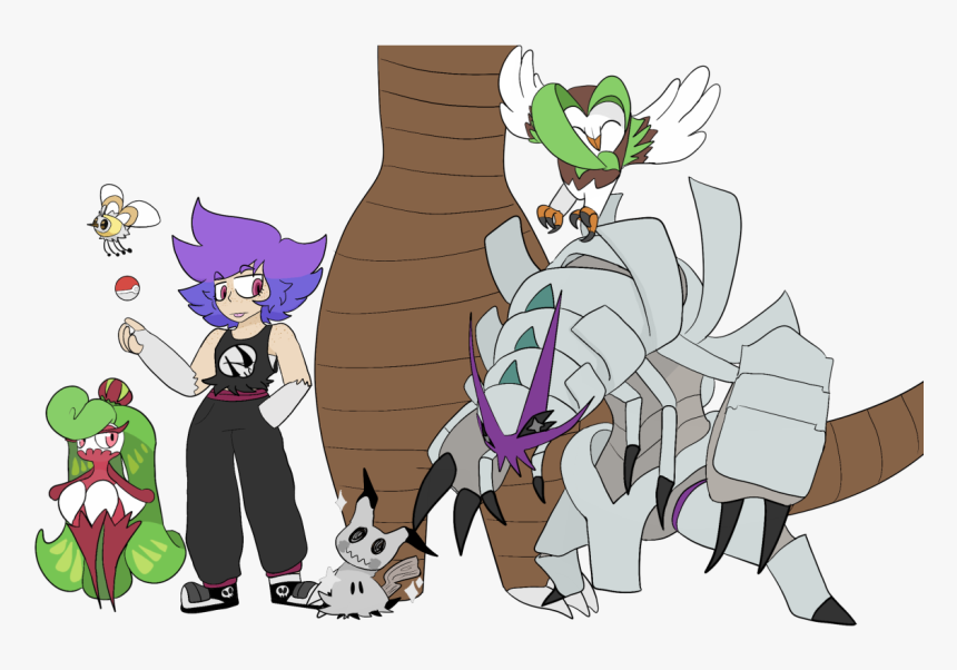 I Can’t Sleep So I Just
i Finished Meena And Her Alolan - Cartoon, HD Png Download