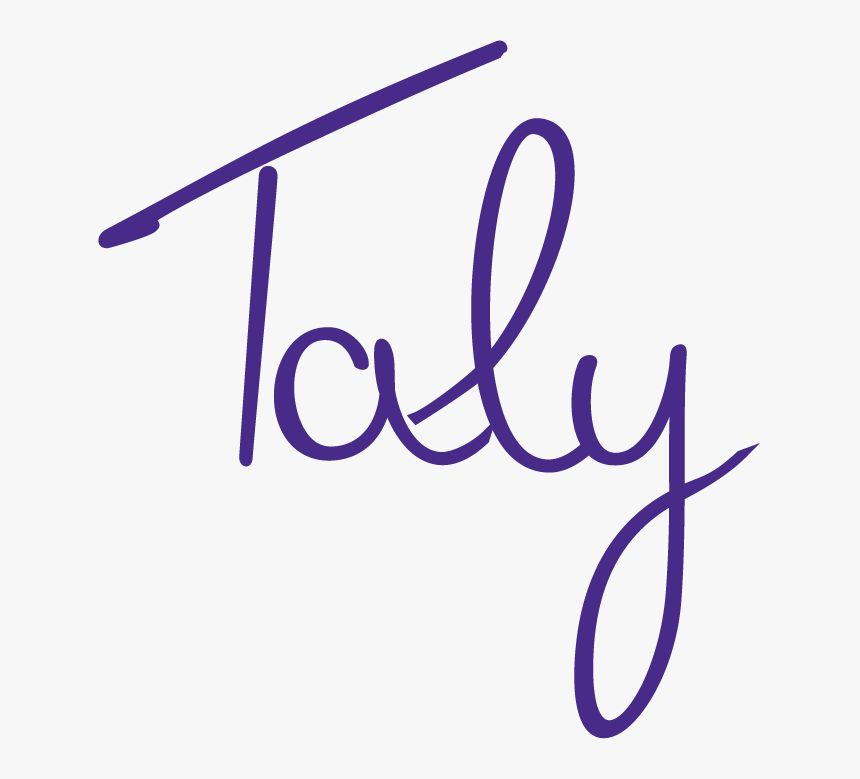 Taly Logotype - Calligraphy, HD Png Download