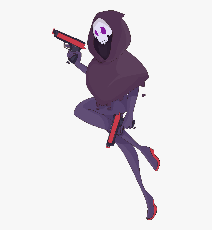 Sombra Transparent Pixel - Pixel Art Overwatch 8bit, HD Png Download