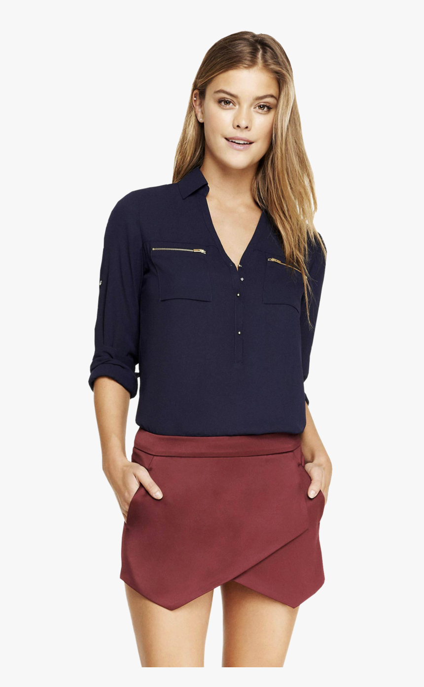 Nina Agdal Hd - Miniskirt, HD Png Download