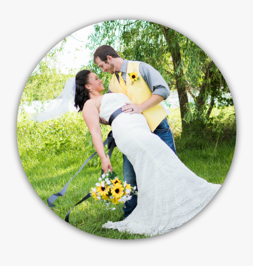 Sunflower Wedding Circle - Romance, HD Png Download