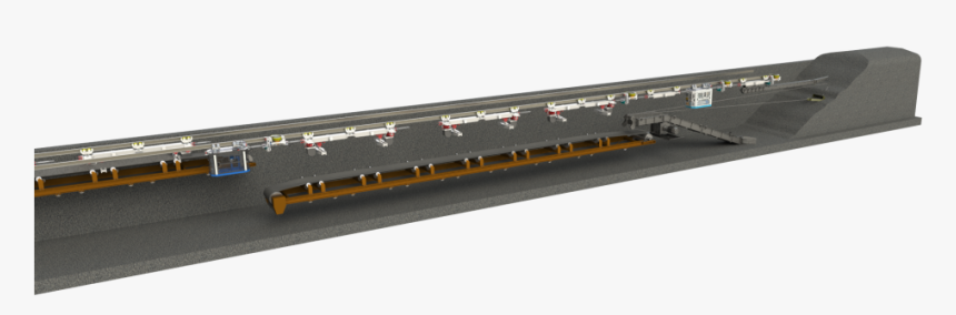 Iso - At Face - Double Conveyor - Power Strip, HD Png Download