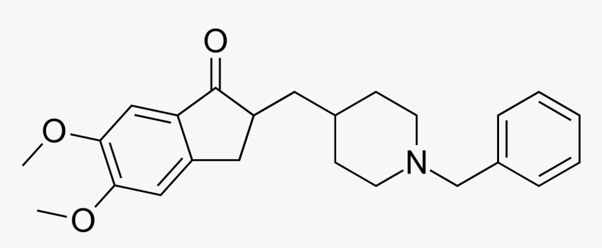 Donepezil Structure, HD Png Download