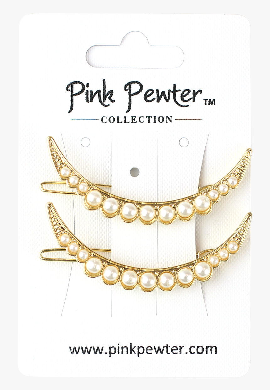 Pasadores Decorativos Para El Cabello Media Luna Con - Earrings, HD Png Download