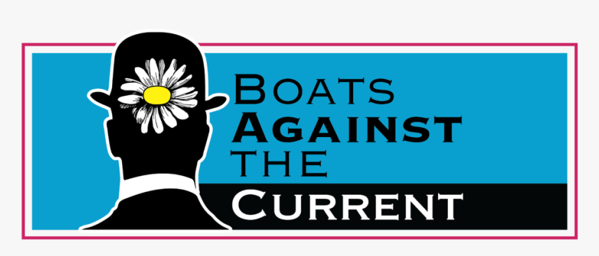 A Silhouetted Man With A Bowler Hat Has A Daisy On - Flower, HD Png Download