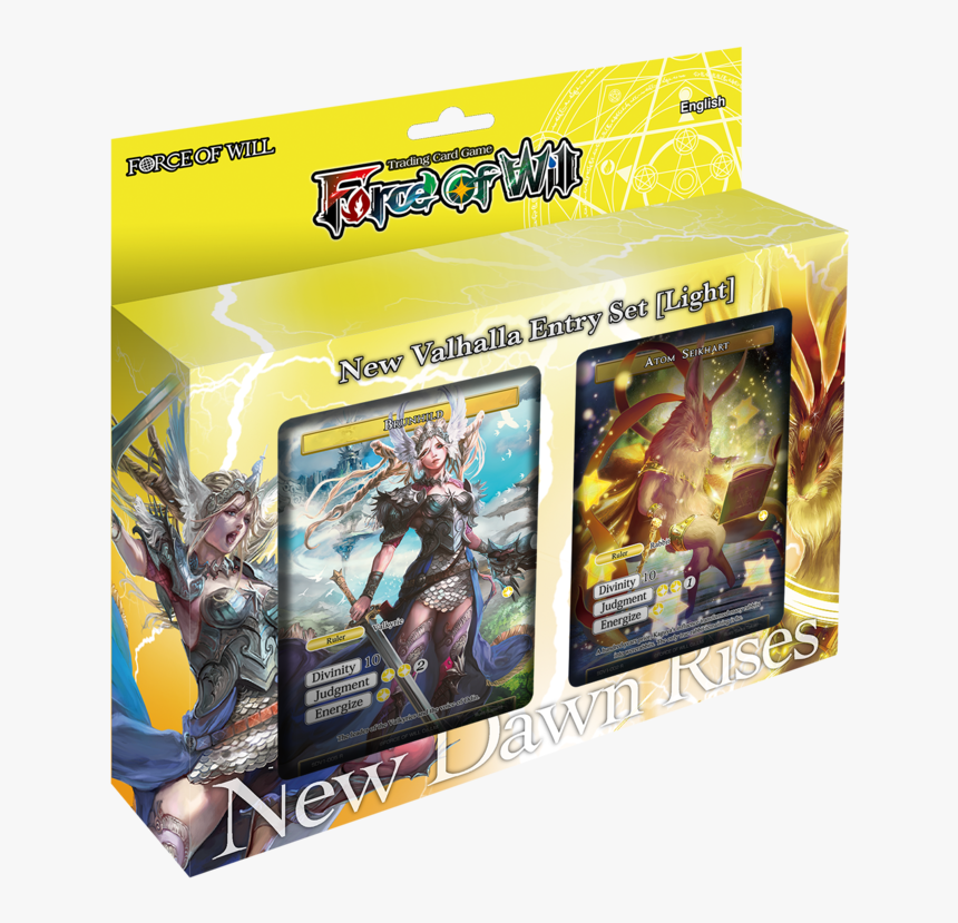 Force Of Will Wiki - Force Of Will New Valhalla Starter Decks, HD Png Download