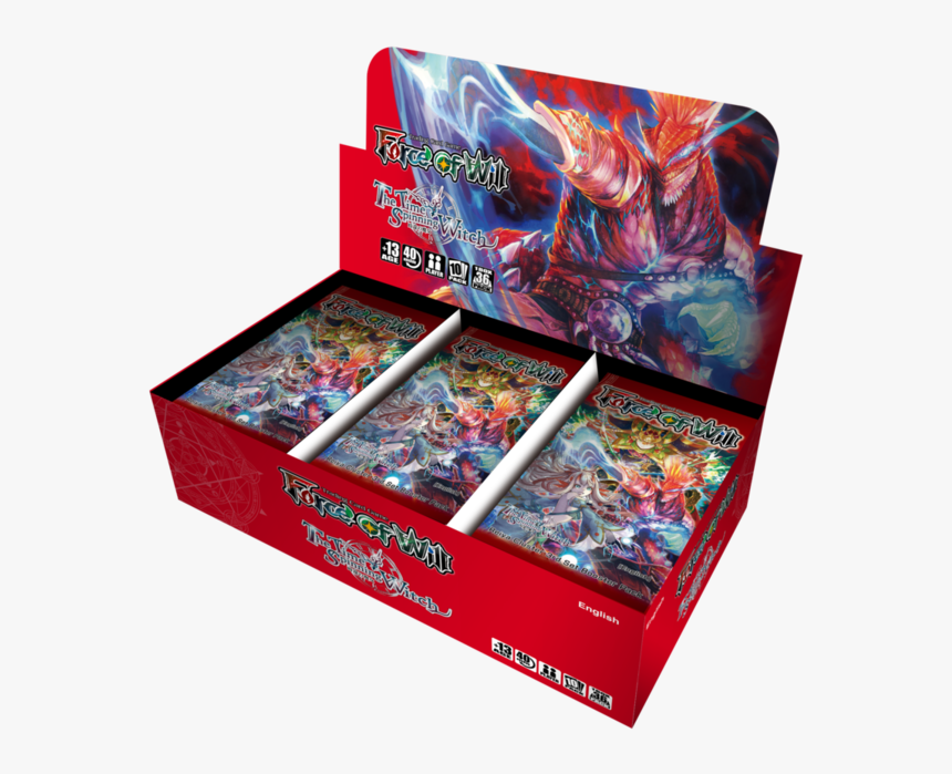 The Time Spinning Witch Booster Box - Force Of Will Time Spinning Witch Booster Box, HD Png Download