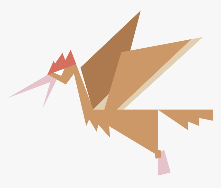 Fearow ” Drawings Of A Pokémon Resembling Fearow Can - Origami, HD Png Download