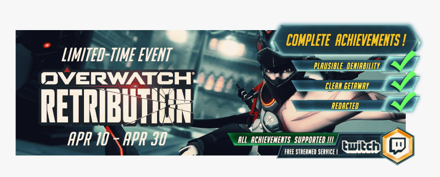 Retribution Event Boost Overwatch - Does Overwatch Archives Start 2019, HD Png Download