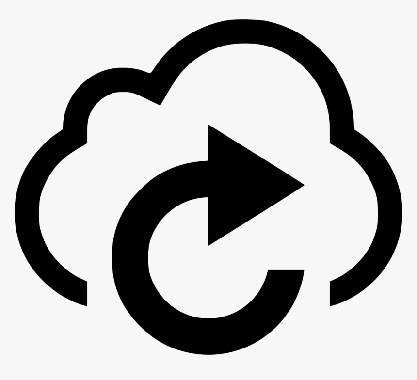 Cloud Reload Refresh - Uploading Transparent, HD Png Download