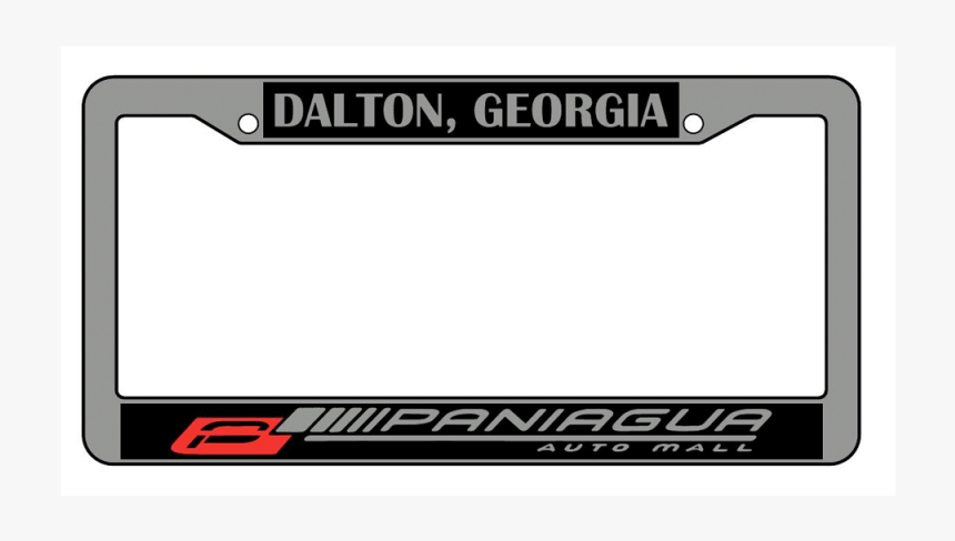 Chrome Faced Recessed License Frame 2 Color - Dallas Cowboys License Plate Frame, HD Png Download