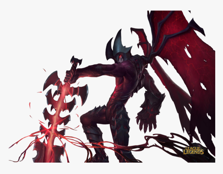 Aatrox Splashart Png Image - League Of Legends Aatrox Png, Transparent Png