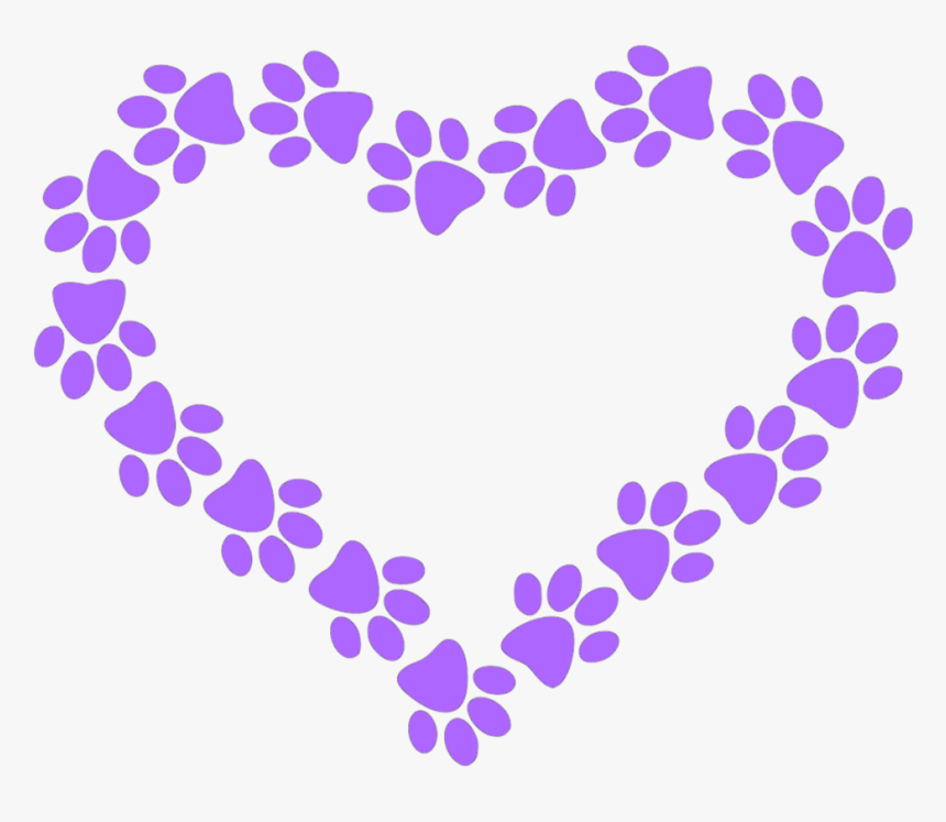#puppylove #heart #pawprint - Sticker, HD Png Download