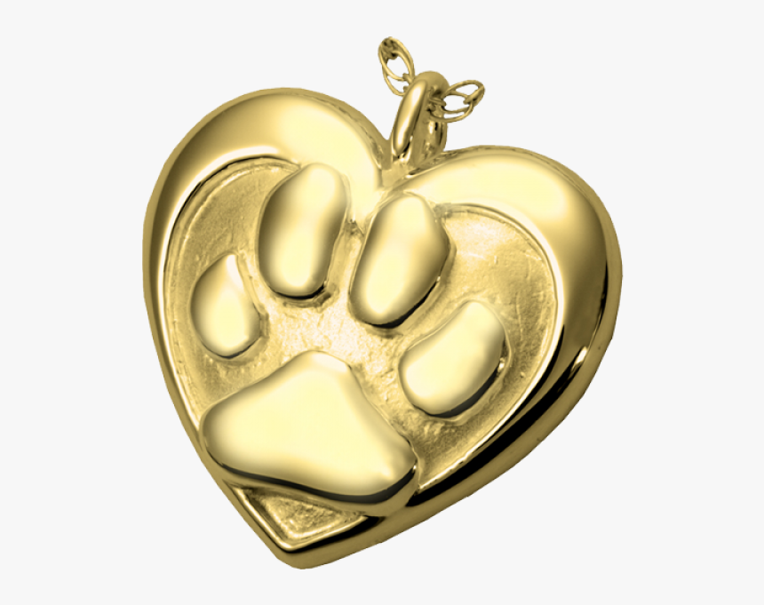 Memorial Jewelry Paw Gold, HD Png Download