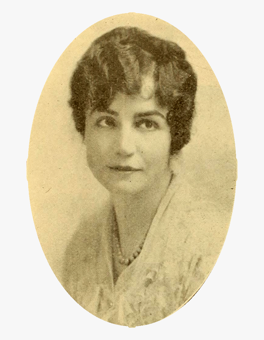 Lois Weber 1916 - Lois Weber, HD Png Download