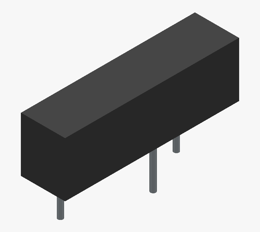 Y0056100r000k0l - Vishay - 3d Model - Other - Y0056100r000k0l - Coffee Table, HD Png Download