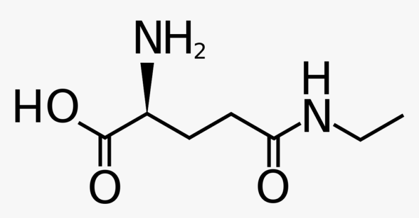 L-theanine Molecule - L Aspartic Acid, HD Png Download