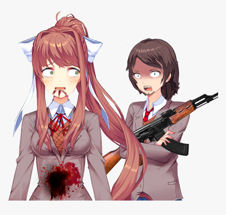 Doki Doki Literature Club Png, Transparent Png
