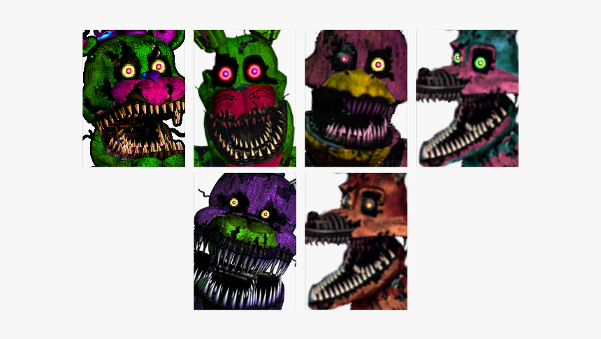 Nightmare Bonnie Ucn Icon, HD Png Download