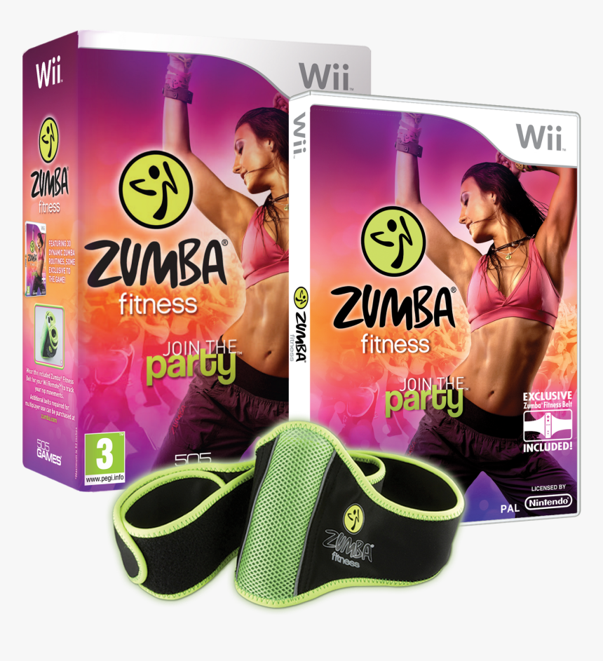 Nintendo Wii Zumba, HD Png Download