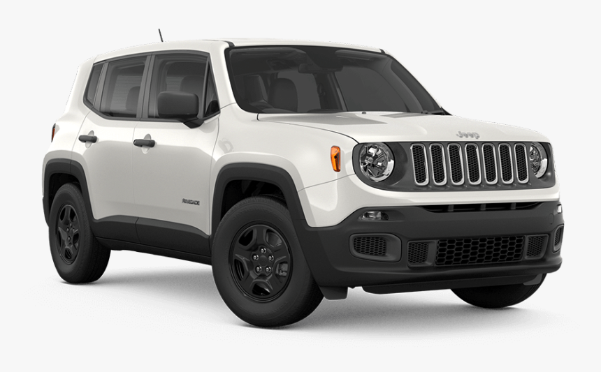 Jeep Renegade 5d Weiss - Toyota Hilux Pearl White 2019, HD Png Download