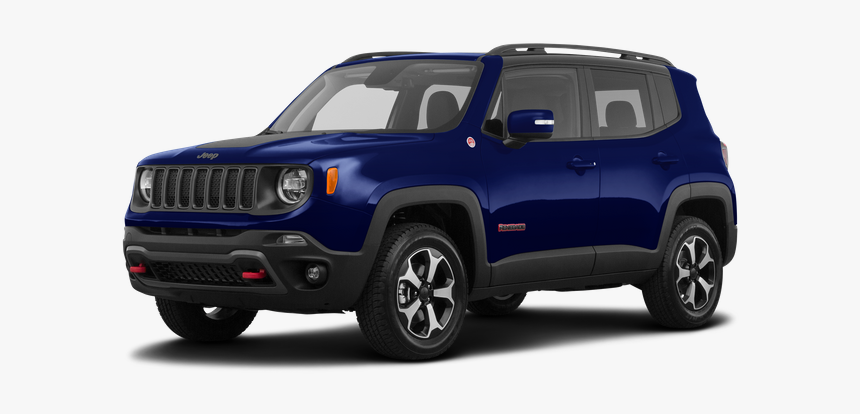 Black Jeep Renegade 2018, HD Png Download
