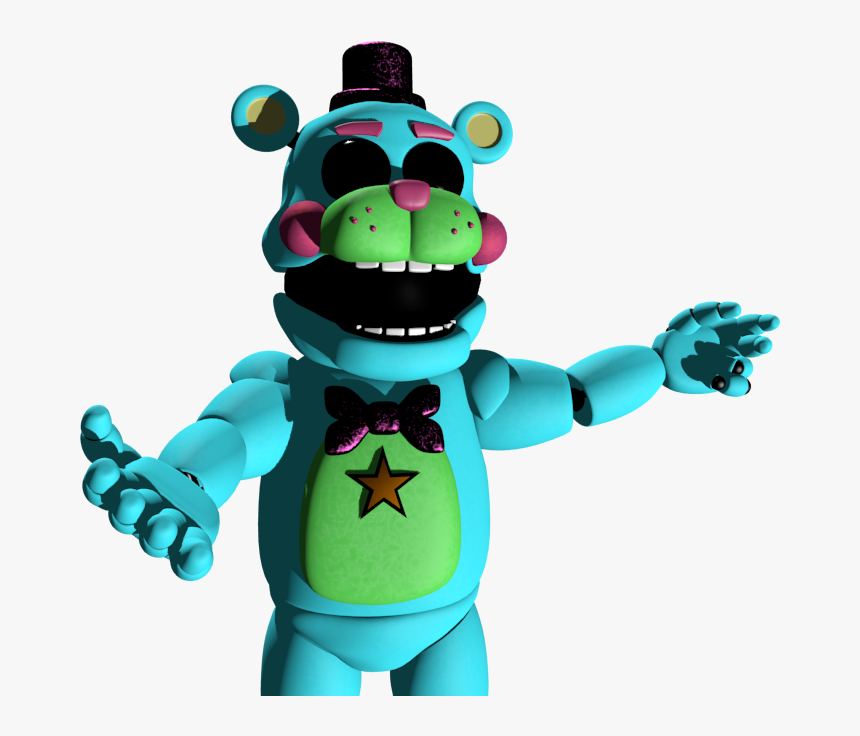 Blacklight Freddy Png, Transparent Png