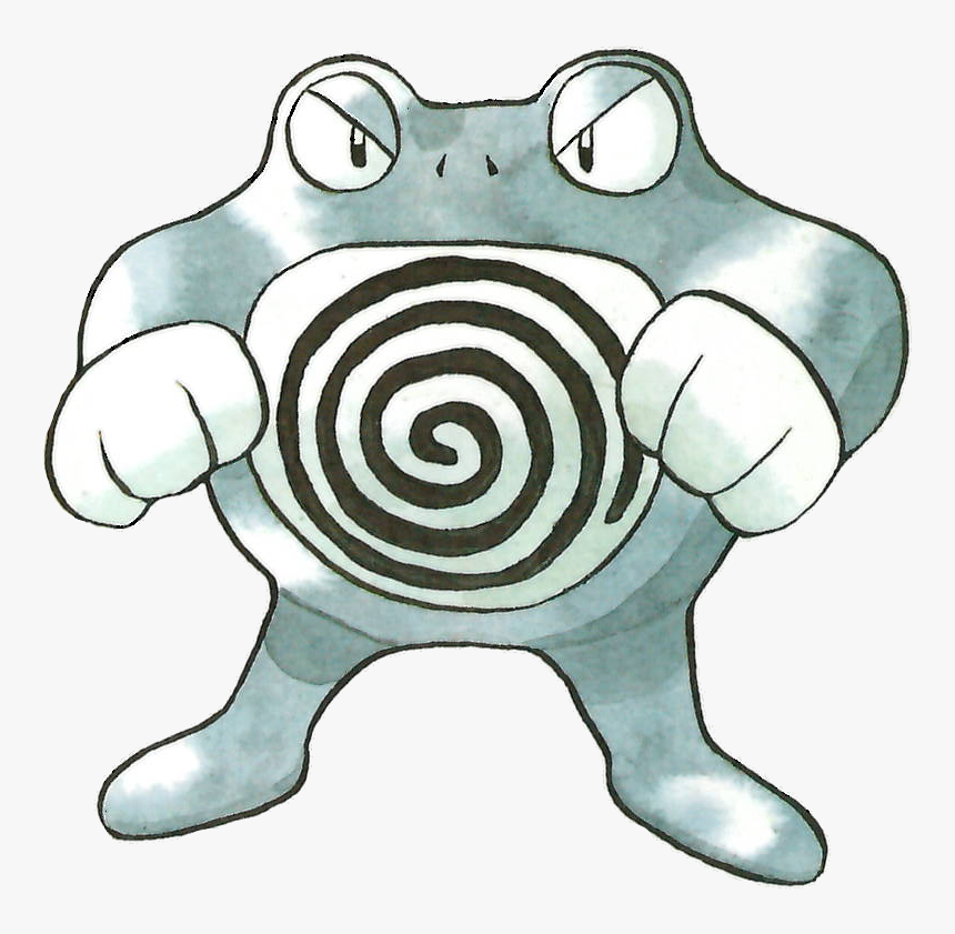 Ken Sugimori Pokemon Art Poliwag, HD Png Download , Transparent Png