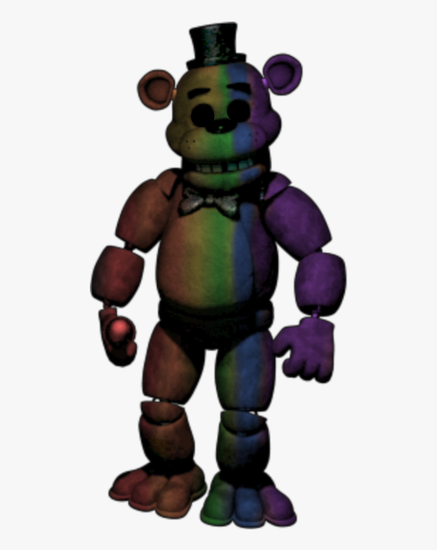 Blacklight Freddy - Freddy Ucn Hall Render 02, HD Png Download