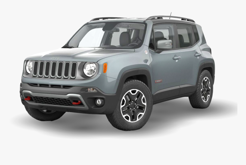 2018 Jeep Renegade Gray, HD Png Download