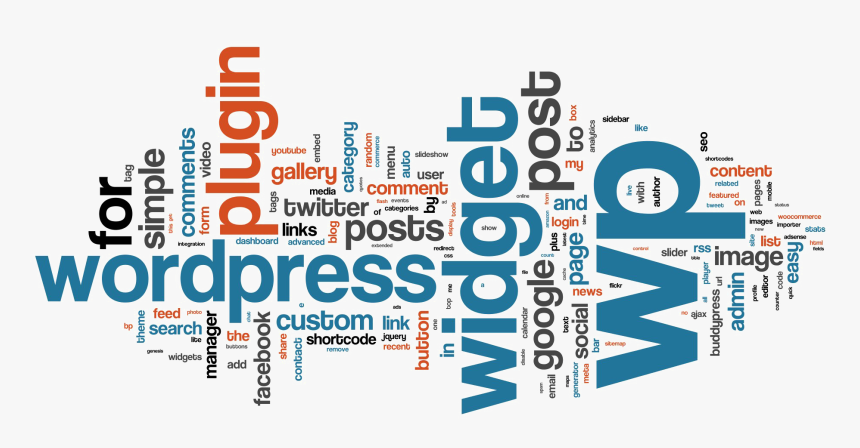 Wordpress Transparent Png - Cloud Tag, Png Download