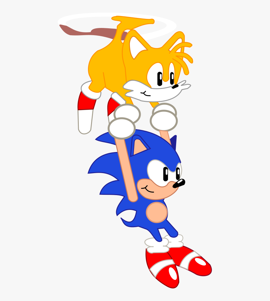 Sonic And Tails From Sonic 3 In Hd Clipart , Png Download - Tails Sonic 3, Transparent Png