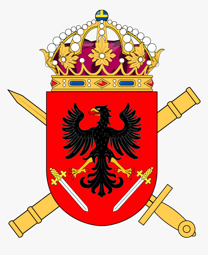 Paravian Army Coat Of Arms - Swedish Armed Forces Logo, HD Png Download