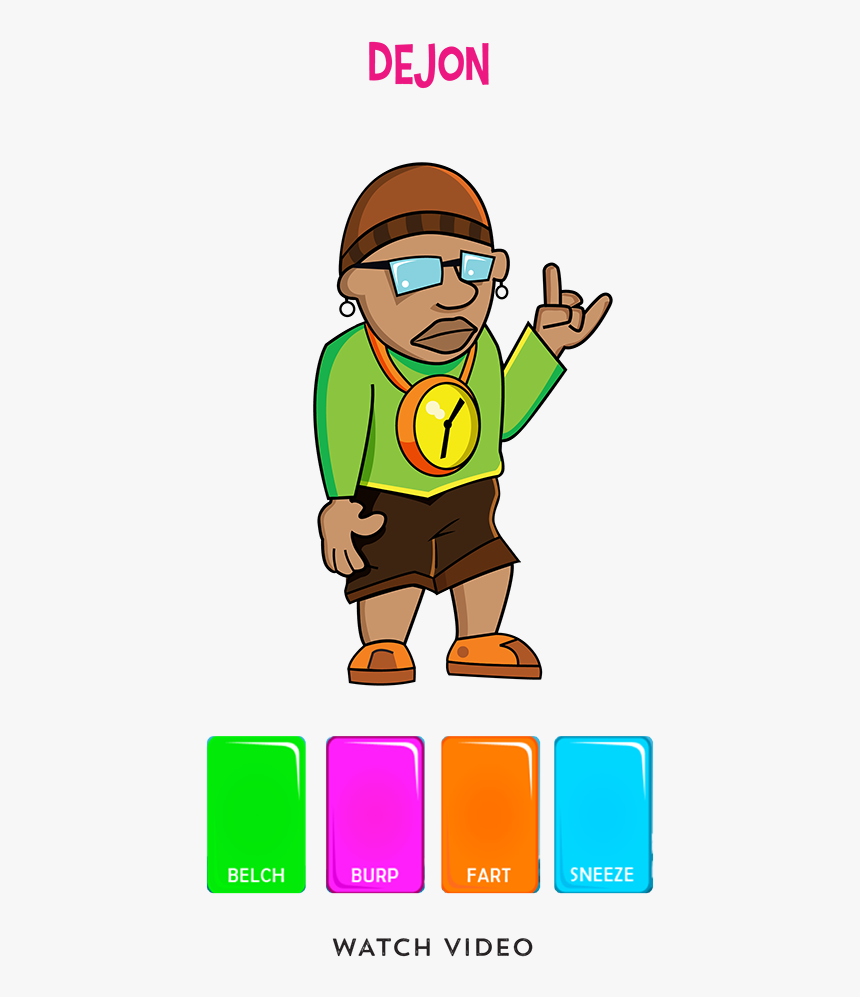 Landing Page Layout 02 - Cartoon, HD Png Download