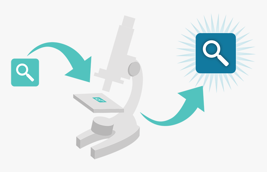 Seo Microscope - Graphic Design, HD Png Download