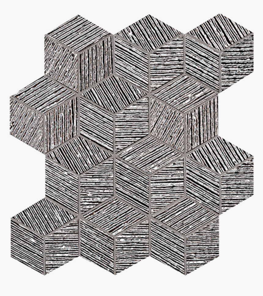 Lumina Glam Silver Cube Mosaico - Fap Lumina Glam Cube Silver 22, HD Png Download